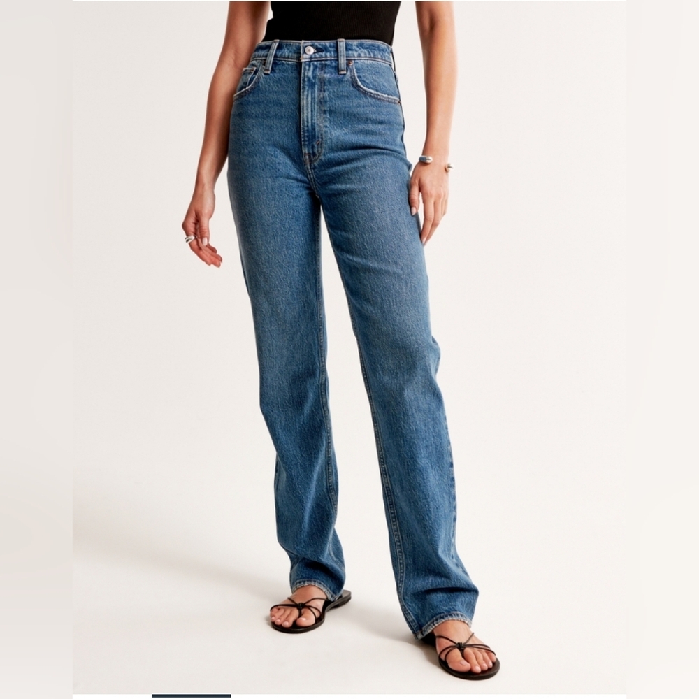 ABERCROMBIE 90's straight jeans